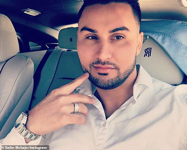 Salim Mehajer (pictured) was secretly sentenced to seven years and nine months in prison in May