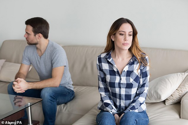 Researchers found that people are less likely to break up after witnessing a sibling get divorced (File)