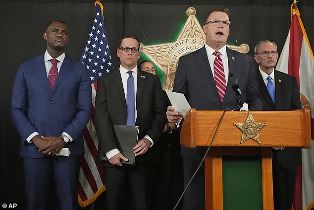 Ronald Rowe Jr., the acting director of the Secret Service, speaks at a law enforcement press conference. He was asked why the entire Trump golf course wasn't cleared while an alleged attempted assassination was there for 12 hours. Trump's golf course was an 