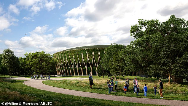 The AELTC first announced its £200 million plan to expand Wimbledon's tennis courts in 2021