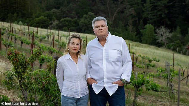 Michael and Kellie Ballard, who run Savannah-Chanelle Vineyards, have allowed Marcelino Martinez and his family to stay on their 60-acre property in Saratoga