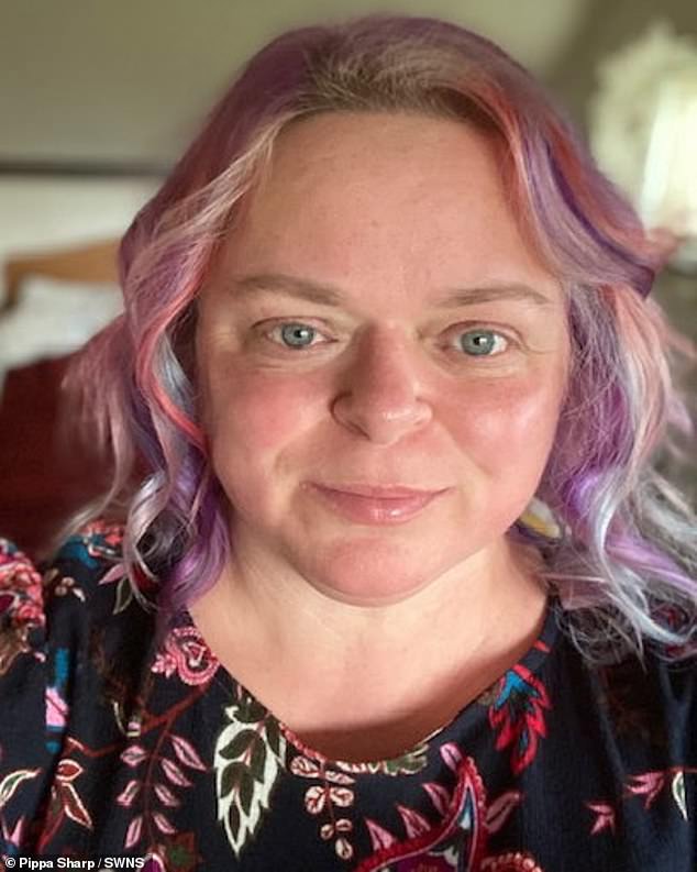 Pippa Sharp, 49, thought she had been suffering from a severe case of recurring thrush for five months and thought it had caused a painful, hard spot on her left labia