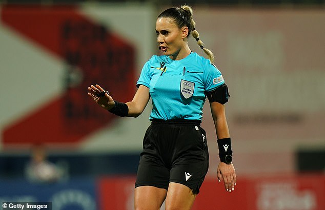 Emanuela Rusta (pictured) has refereed several Women's Champions League matches