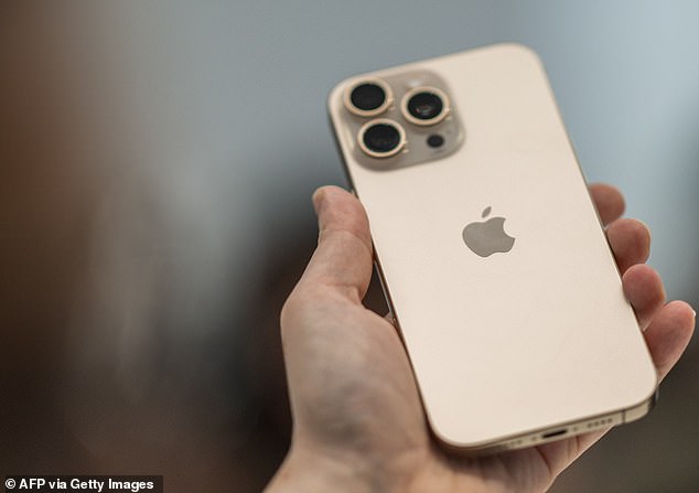 Apple fans hoping for the new iPhone 16 Pro (pictured) and 16 Pro Max will have to wait until October to receive their new phones