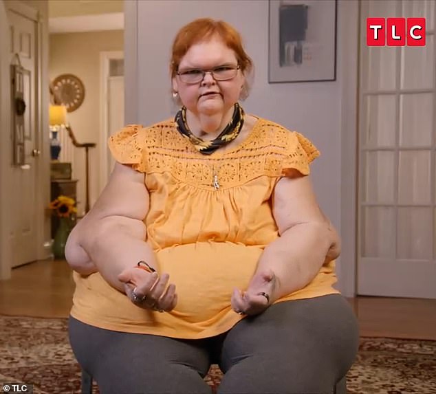 1000-Lb Sisters star Tammy Slaton has admitted she's 'still insecure' about the excess skin she's carrying after her weight loss