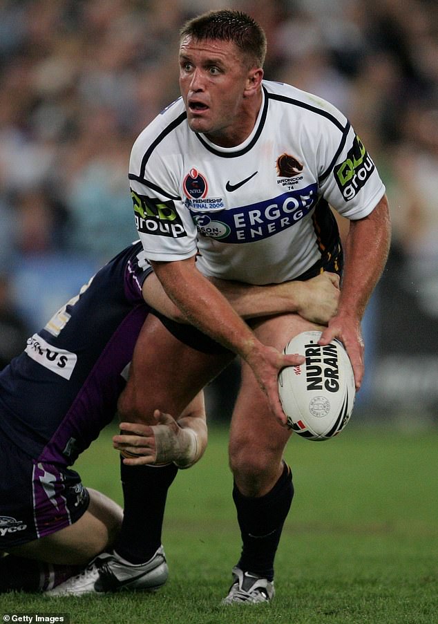 Maguire will also face challenges from the Broncos' all-powerful old boys' club (pictured, decorated prop Shane Webcke)