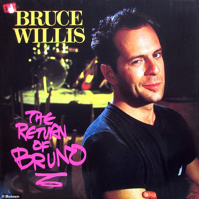 And while Willis' influences include Cher, Roy Orbison and Patsy Cline, her famous father Bruce Willis released his own records The Return of Bruno in 1987 (pictured) and If It Don't Kill You, It Just Makes You Stronger in 1989