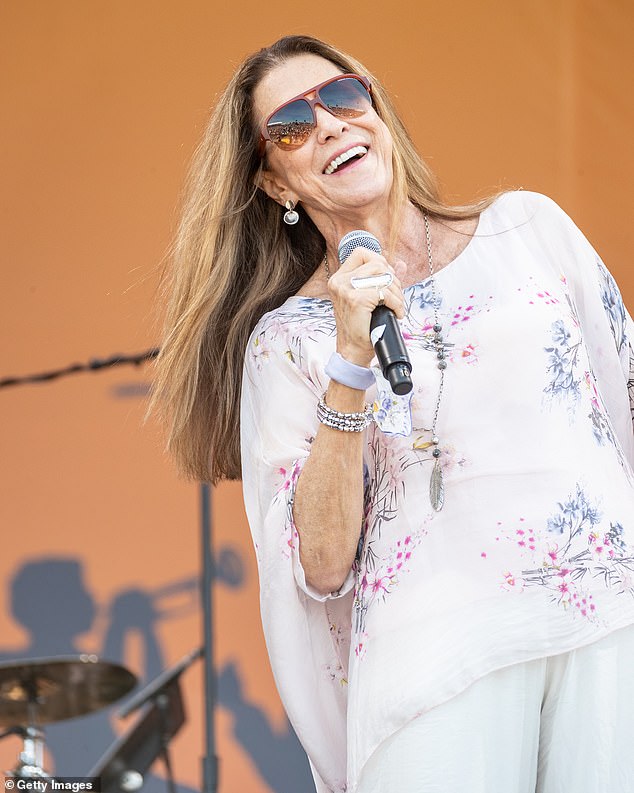 Coolidge also had a notable career as a songwriter, working with artists such as Clapton and the Carpenters. Pictured in 2019 in New Orleans