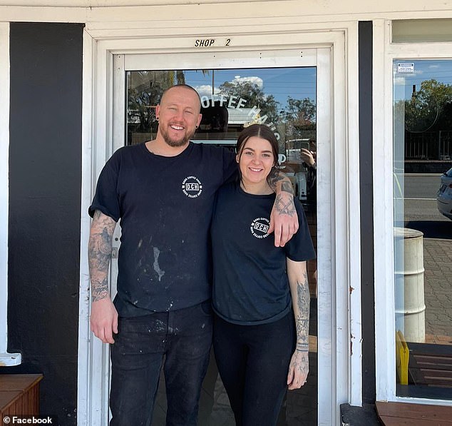 The pair, who started the cafe in 2009, encouraged customers not to be 'sad' for them and to support local businesses