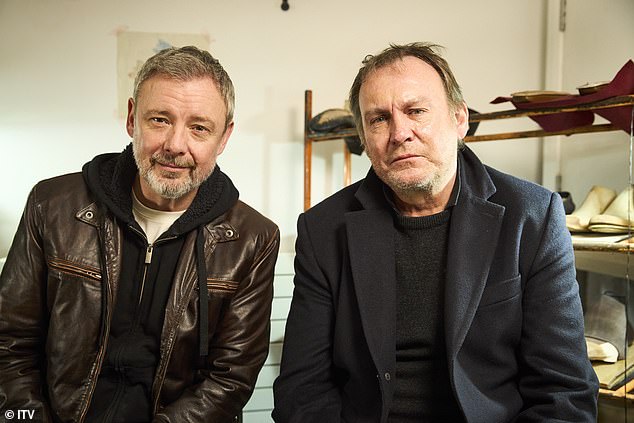 John Simm (left) and Phil Glenister (right) will appear in a new episode of ITV's DNA Journey