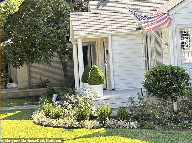 The frightened homeowner is no longer staying in the house, neighbors tell DailyMail.com