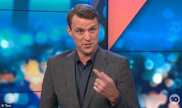 Jesse, 45, appeared on The Project on Tuesday night and shocked the show's hosts with how broad his Aussie accent still is after decades of living in the United States.