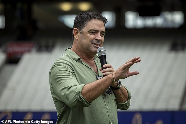 Reports claim Garry Lyon (pictured) is the 'frontrunner to replace Robinson'