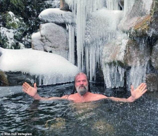 The Dutch motivational speaker is known for his ability to withstand low temperatures and is determined to educate as many people as possible about cold therapy