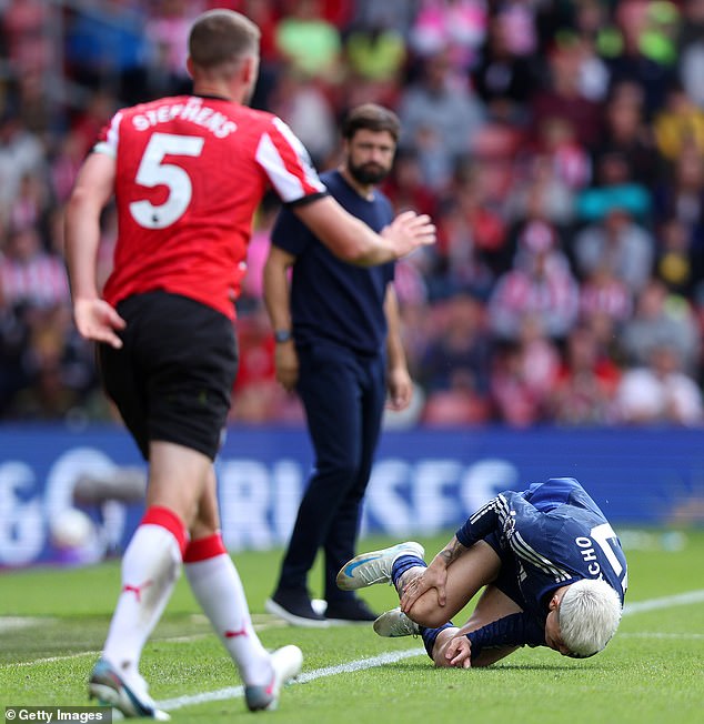 Stephens was later charged with improper conduct for his behavior after being sent off