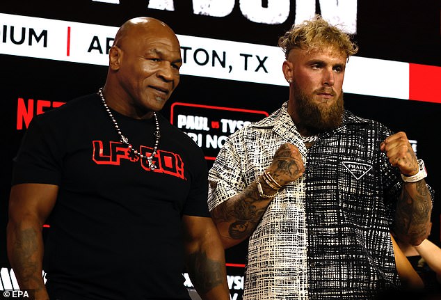 Tyson and Paul will fight next month in Arlington, Texas, after the fight was postponed