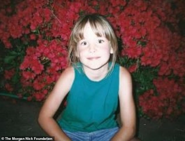 Morgan, six, was kidnapped at a Little League game in Alma on June 9, 1995 while hunting fireflies with friends