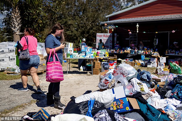 CNN has reported that the violent storm killed at least 137 people in the Carolinas, Georgia, Florida, Tennessee and Virginia, and the death toll is expected to rise. (photo: woman crying after losing everything in Florida storm)