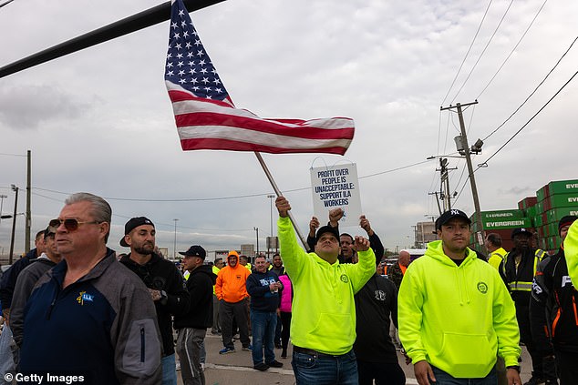 The strikes could continue indefinitely until a deal is reached between USMX and ILA