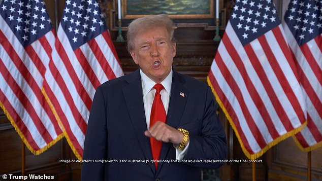 To further increase their exclusivity, all Victory Tourbillon watches are numbered – with Trump, of course, owning watch number one