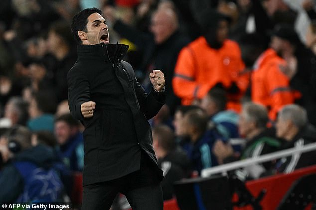 Mikel Arteta has thought through his tactics well and denies PSG the opportunity to play from the back and hurt them in attack