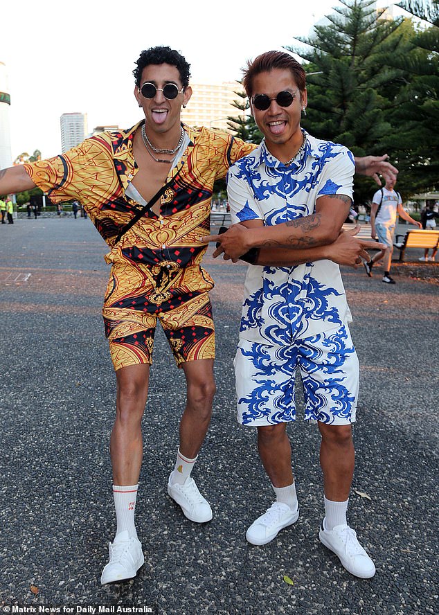 Ms Ballis noted that it was not unusual for some applicants to take their parents with them when looking for a job, especially in the hospitality industry. (Stock photo of young Aussies at a music festival)