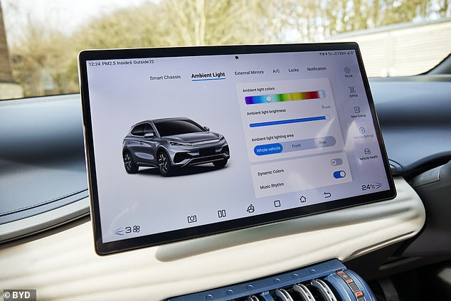 In the video, the man called the car's SIM card and audio from the car could be heard on his phone, but there was no indication on the EV's digital display that a call was taking place. Stock image