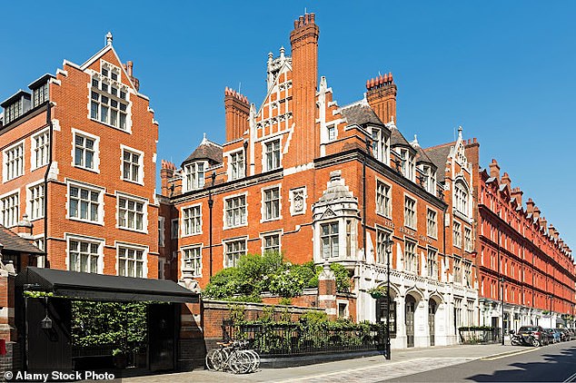 Princess Beatrice had her engagement party at the Chiltern Firehouse (pictured)