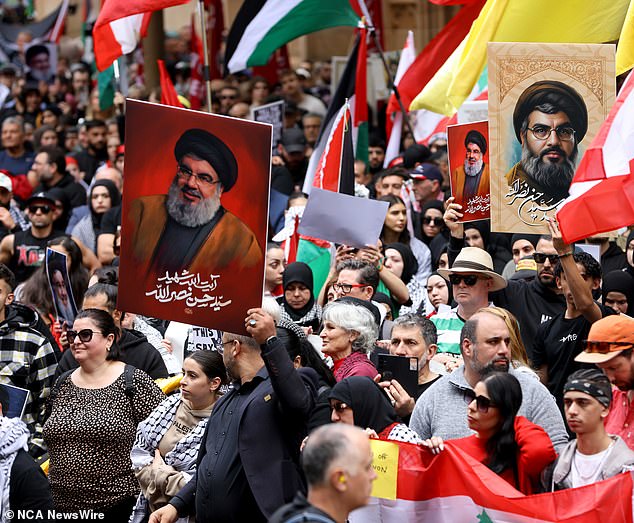 Thousands of protesters took to the streets in both Sydney and Melbourne on Sunday to show support for Palestine and Lebanon, with a larger-than-normal turnout following the death of Hezbollah leader Hassan Nasrallah in an Israeli airstrike in the country's south. Beirut last Friday