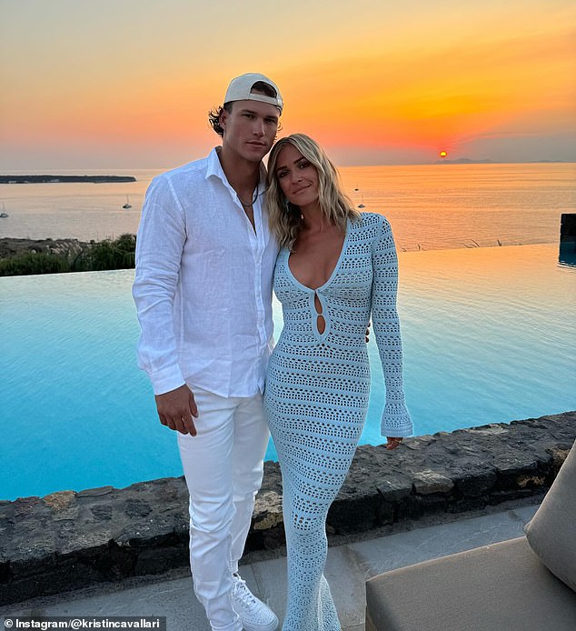 Meanwhile, Kristin just announced the end of her seven-month relationship with Toyboy – Montana Boyz TikToker Mark Estes (L, photo August 5) – due to their 13-year age difference