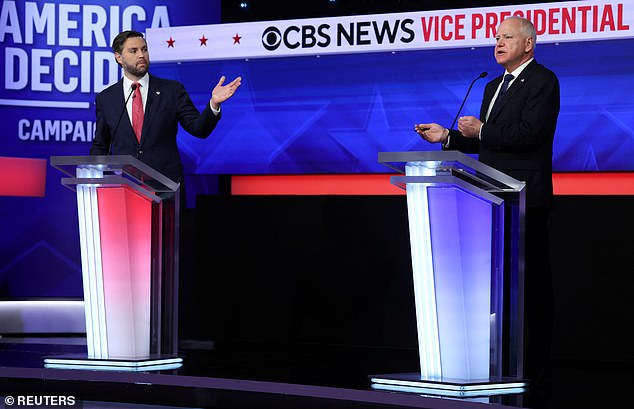 Tuesday marked the first and only vice presidential debate between Vance and Minnesota Governor Tim Walz