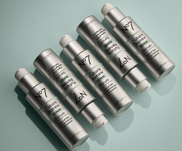 Flying off the shelves: Future Renew serum sells one tube every two seconds in Britain, got thousands of five-star reviews and now Australians are just as impressed