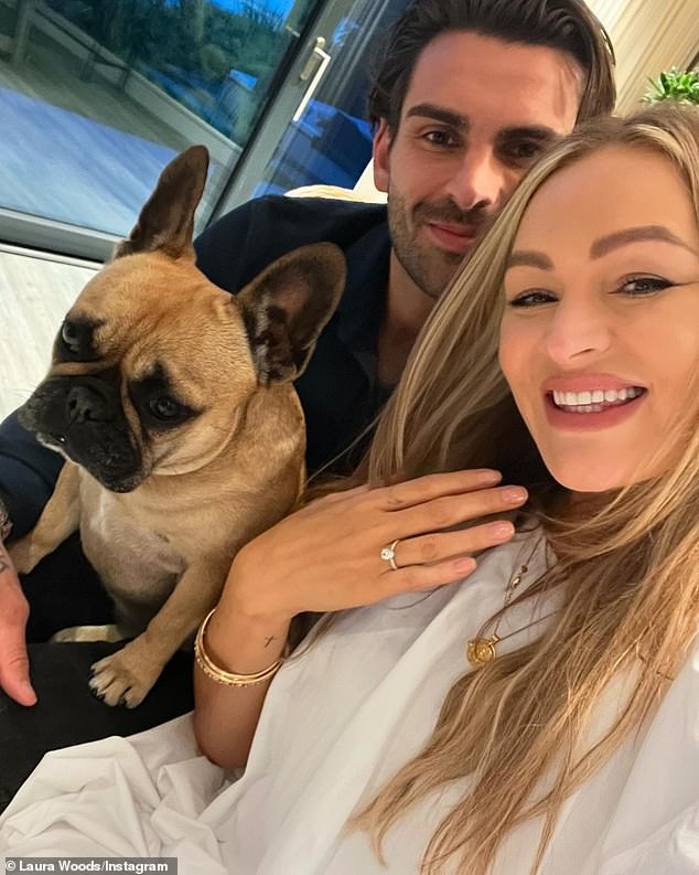 She is now engaged to former Love Island star Adam Collard and is expecting her first child