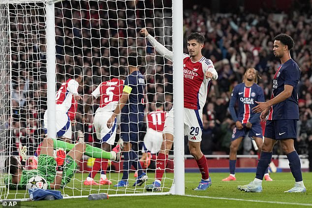 Donnarumma was partly to blame after Saka's free-kick flew through a crowd of bodies