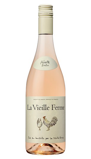 'Chicken Wine' is a nickname for the supermarket wine brand, La Vieille Ferme, an £8.50 rose said to taste just like Whispering Angel