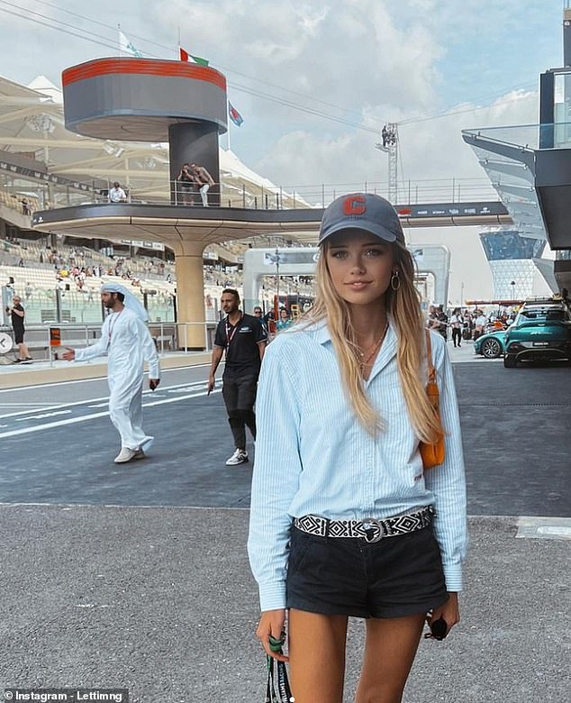 1727879840 787 The stunning influencer at the centre of Formula Ones love