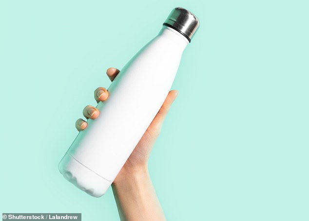 Speaking to DailyMail.com, food policy expert Darin Detwiler confirmed that metal water bottles 'could potentially make someone sick due to contamination or poor quality materials'