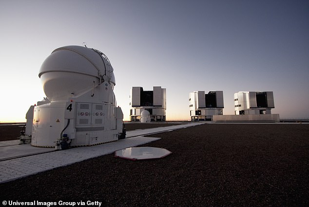 FRB 20220610A was confirmed using the European Southern Observatory (ESO) Very Large Telescope (photo)