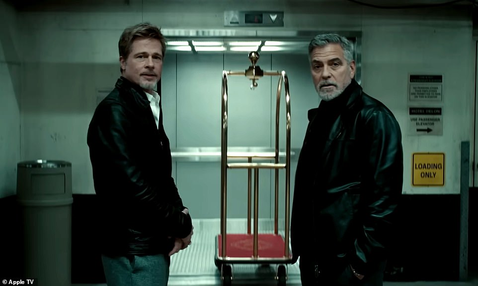 Clooney will next star with his Ocean's co-star Brad Pitt in Wolfs