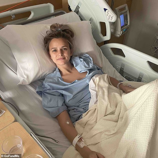 The social media influencer has been fighting bowel and lung cancer after she was diagnosed in November 2021 following the birth of Sophia