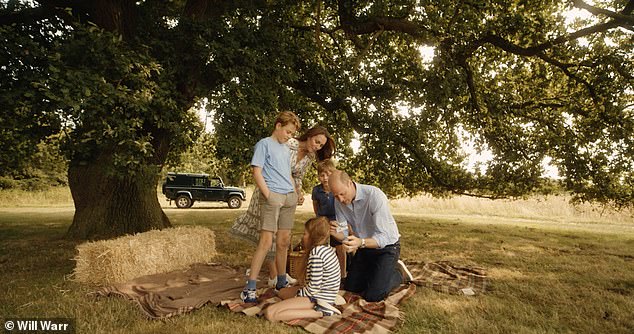 The video of the princess and her family is unprecedentedly deeply personal footage