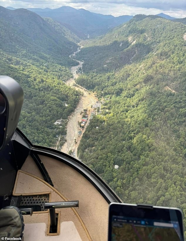 Before Sunday's events, Seidhom and his son Landon had managed to rescue two flood victims who were staying in an Airbnb