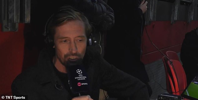 Crouch revealed what Alisson had said to the crowd during Bologna's period of success