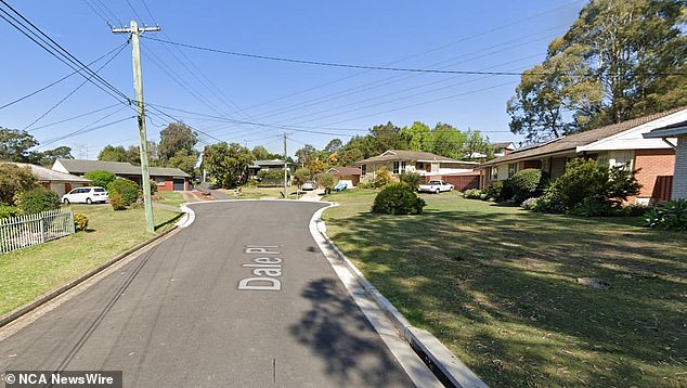 The man was shot four times on a quiet street in Winston Hills