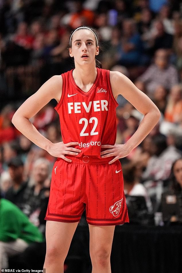 Clark just completed her freshman season by leading the Fever to their first playoffs since 2016