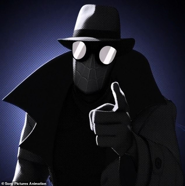 Cage, 60, first appeared in the voiceover role for the critically acclaimed 2018 animated film Spider-Man: Into The Spider-Verse (pictured)