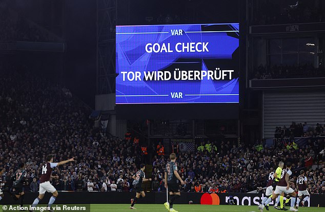 A floating ball found Morgan Rogers and after the ball ended up in the penalty area, Torres was there to turn the ball home. But the VAR ruled it out