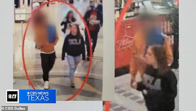 She was caught on surveillance footage voluntarily leaving a Dallas Mavericks game with two men, who she claimed had marijuana in their car.