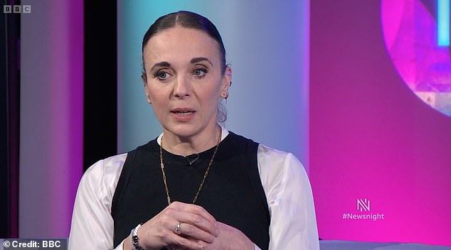 In an interview with Victoria Derbyshire on Newsnight, Ms Abbington described her experience in the rehearsal room with Mr Pernice, where she said she 