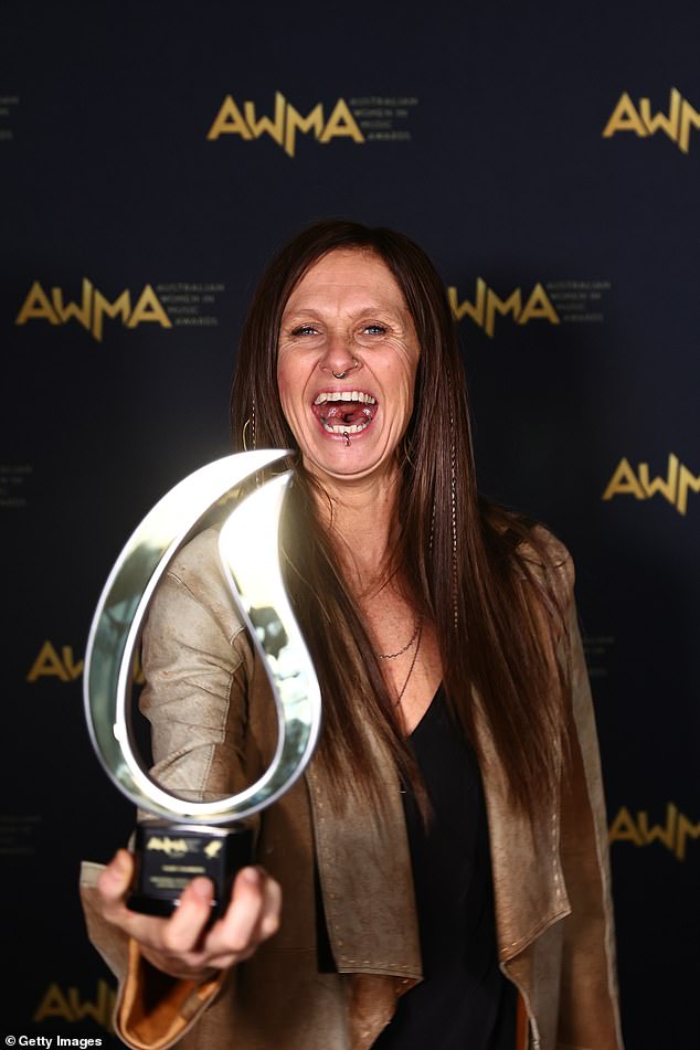 The winner of the ARIA Award took home the Lifetime Achievement Award